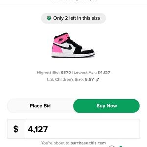 AIR JORDAN 1 RETRO HIGH GG 'VALENTINE'S DAY'